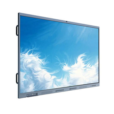 400cd/M2 75 Inch Interactive Led Meeting Flat Panel For Teaching 5000hrs