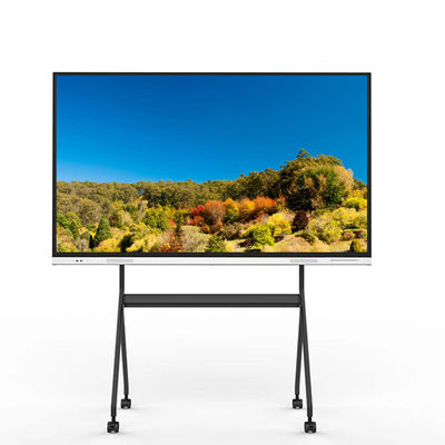 4K 86in Capacitive Interactive Whiteboard Smart Interactive Panel For Conferencing