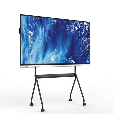 Android 8.0 Classroom 75 Inch Capacitive Interactive Whiteboard 4K Display For Meeting