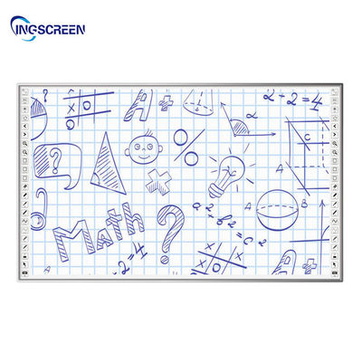 83in Teaching IR Interactive Whiteboard Multi Touch Digital Board For Teaching 75 Inch