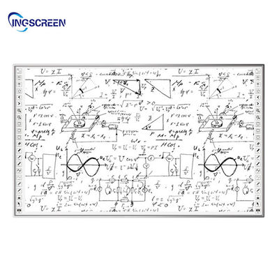 CE  86 Interactive Whiteboard Smart Board Touch Screen Digital Signage Dual System