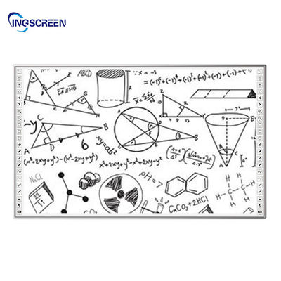 19kg Aluminum Alloy IR Interactive Whiteboard Electronic Whiteboard For Classroom