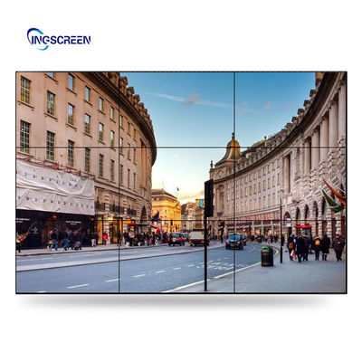 4k Indoor 3x3 Lcd Advertising Display Advertisement Wall Lcd Panel
