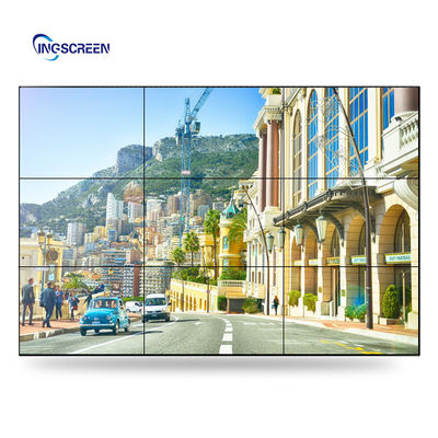 Narrow Bezel LCD Video Wall 46 Inch Screen Digital Signage Lcd Advertising 2x2m 3x3m