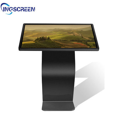 LCD 2K 4K Digital Signage Kiosk Indoor Android Kiosk Video Player 200cd/M2
