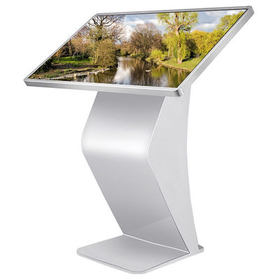 Wifi Indoor 4K Digital Kiosk Signage Touch Screen 49in Lcd Advertising Screen