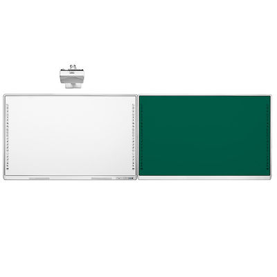 16:9 Dual System All In One Interactive Whiteboard Smart Electronic Board With Dual Speaker