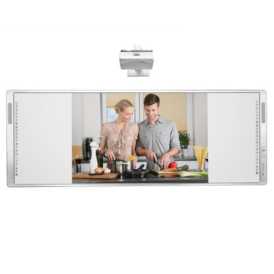 16:9 Dual System All In One Interactive Whiteboard Smart Electronic Board With Dual Speaker