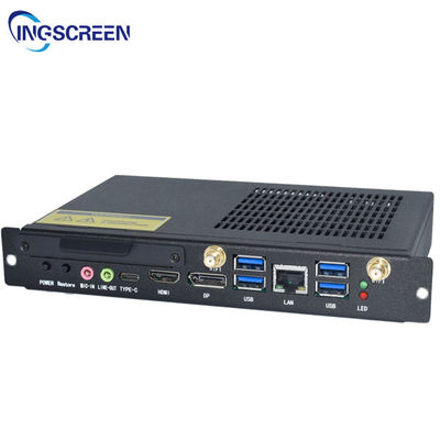 InTel Industrial OPS PC I7 10210U 10510U 4K Display Type C Port Standard OPS MINI PC