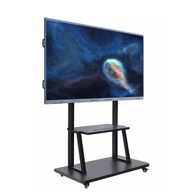 400cd/M2 75 Inch Interactive Led Meeting Flat Panel For Teaching 5000hrs