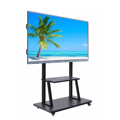 4k Lcd Interactive Touch Screen 85in Dual System Outdoor Digital Display Screens