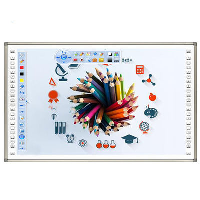 Meeting Finger Touch Electronic Interactive Board 200mA Digital Blackboard For Classroom
