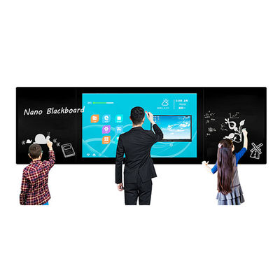 Touch Screen 75 Inch Interactive Black Board LED 4K Intelligent Interactive Whiteboard