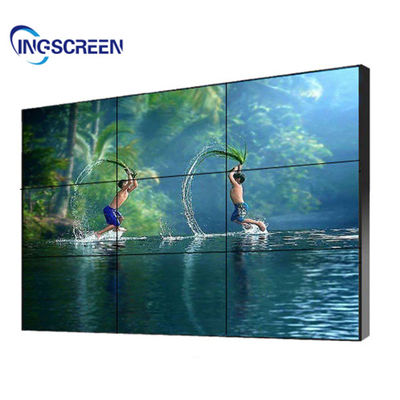 3×3 Ultra Narrow 1080P Wall Lcd Display Lcd Advertising Screen 55 Inch 16.7M Color
