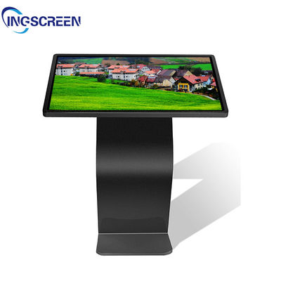 Lcd HD Indoor Digital Signage Kiosk Signage Display Stands Android System