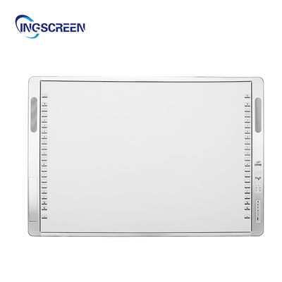 16:9 Dual System All In One Interactive Whiteboard Smart Electronic Board With Dual Speaker