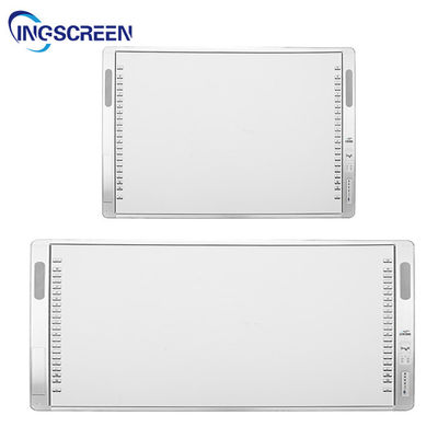16:9 Dual System All In One Interactive Whiteboard Smart Electronic Board With Dual Speaker