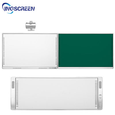 96 Inch Multimedia Durable Touch Screen Interactive Virtual Whiteboard For Online Teaching